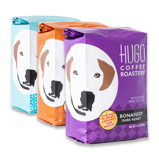 Hugo Coffee Roasters Whole Bean Coffee Sampler